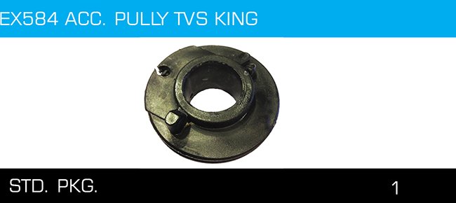 EX584 ACC PULLY TVS KING